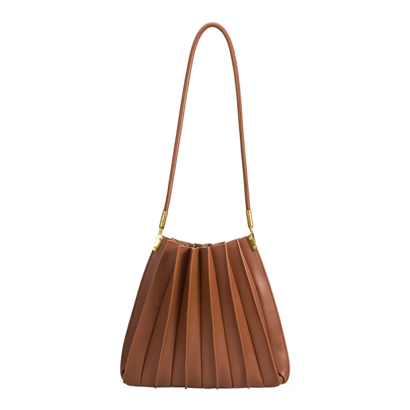 Carrie Saddle Medium Shoulder Bag sold by Melie Bianco
