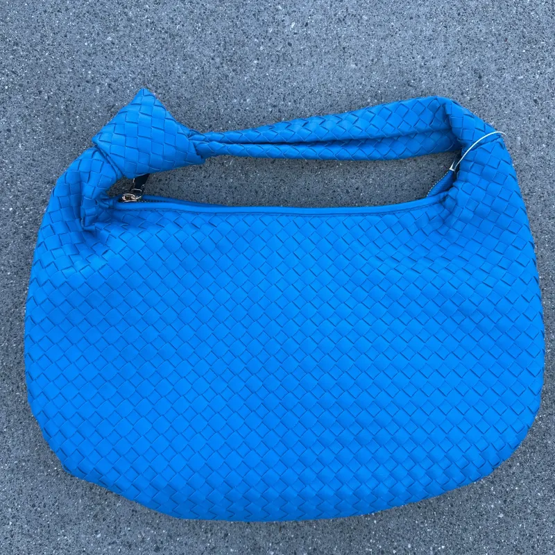 SAMPLE UA3512 Blue Shoulder Bag - FINAL SALE sold by Melie Bianco