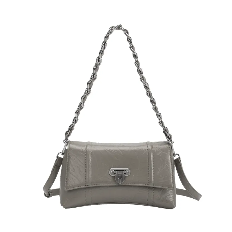 SAMPLE YP9010 Grey Top Handle Bag - FINAL SALE sold by Melie Bianco
