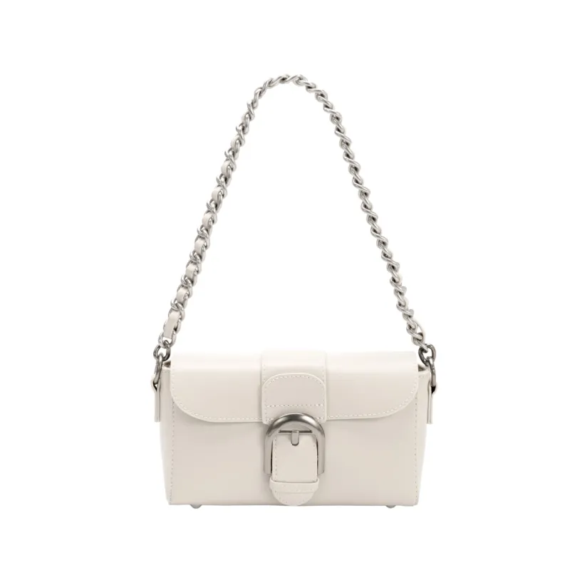 SAMPLE SM0001 Ivory Shoulder Bag - FINAL SALE sold by Melie Bianco