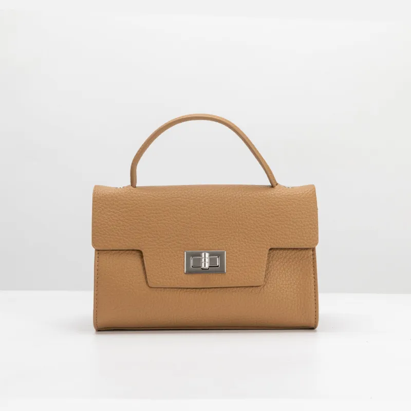 SAMPLE SM9540 Tan Crossbody Bag - FINAL SALE sold by Melie Bianco