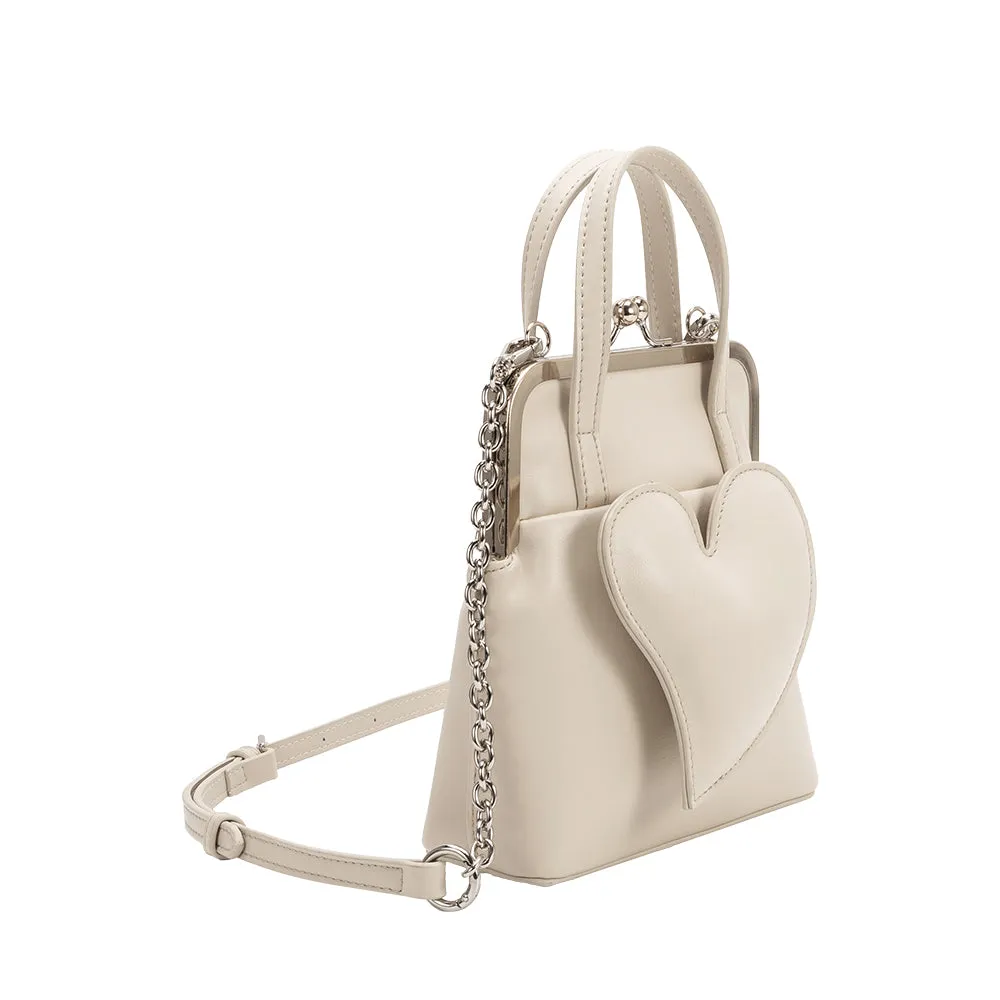 SAMPLE BD1036 Ivory Crossbody Bag - FINAL SALE sold by Melie Bianco product image thumbnail 2