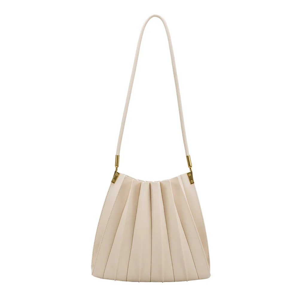 Carrie Ivory Medium Shoulder Bag sold by Melie Bianco product image thumbnail 3