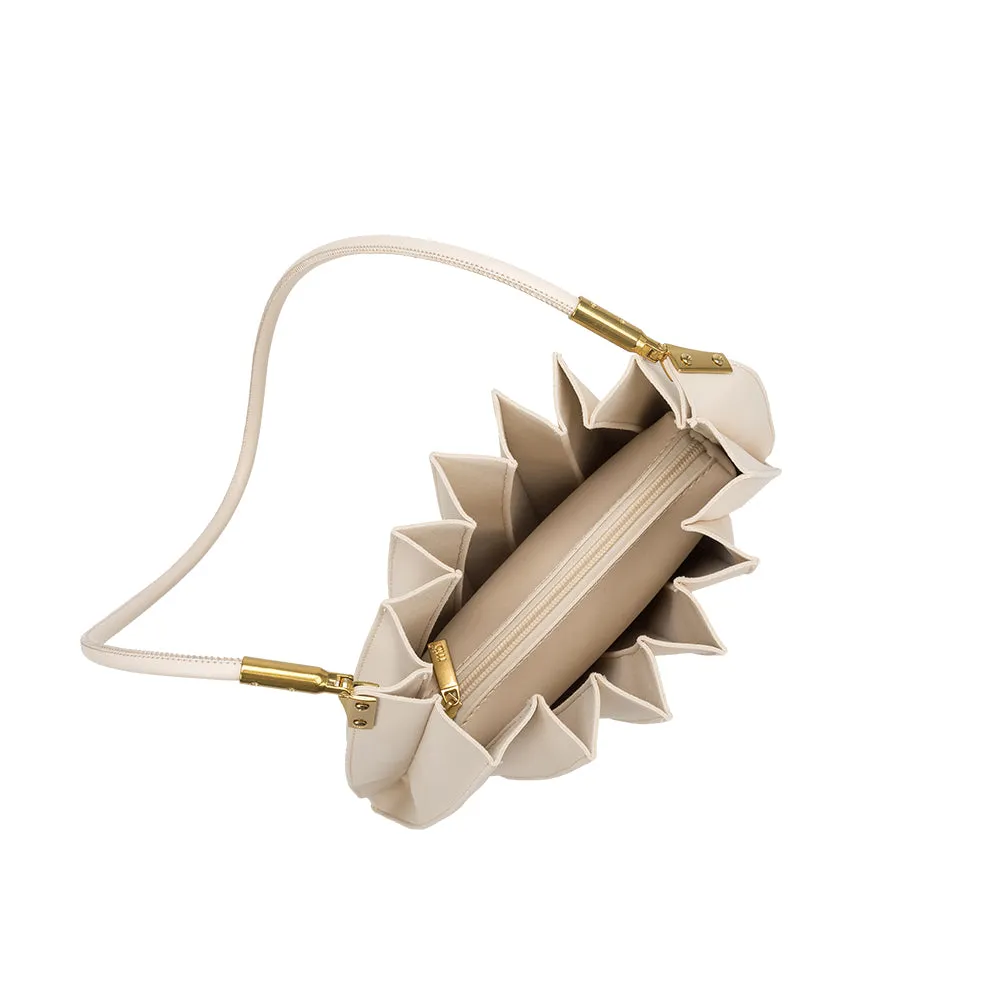 Carrie Ivory Medium Shoulder Bag sold by Melie Bianco product image thumbnail 5