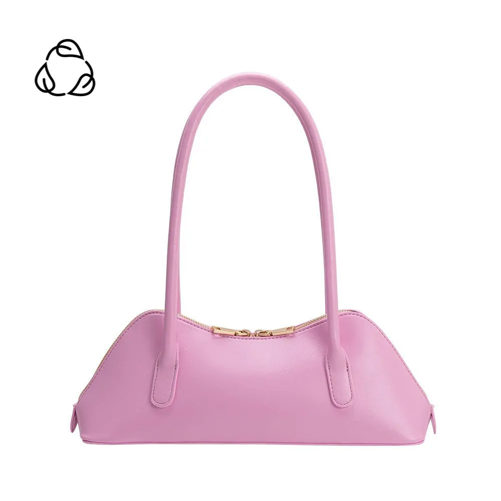 Dakota Pink Recycled Vegan Shoulder Bag sold by Melie Bianco