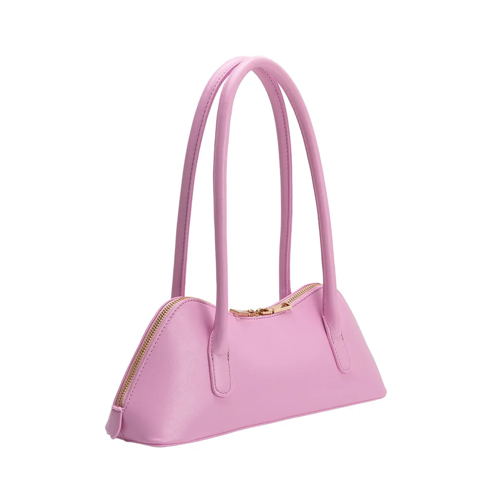 Dakota Pink Recycled Vegan Shoulder Bag sold by Melie Bianco product image thumbnail 2