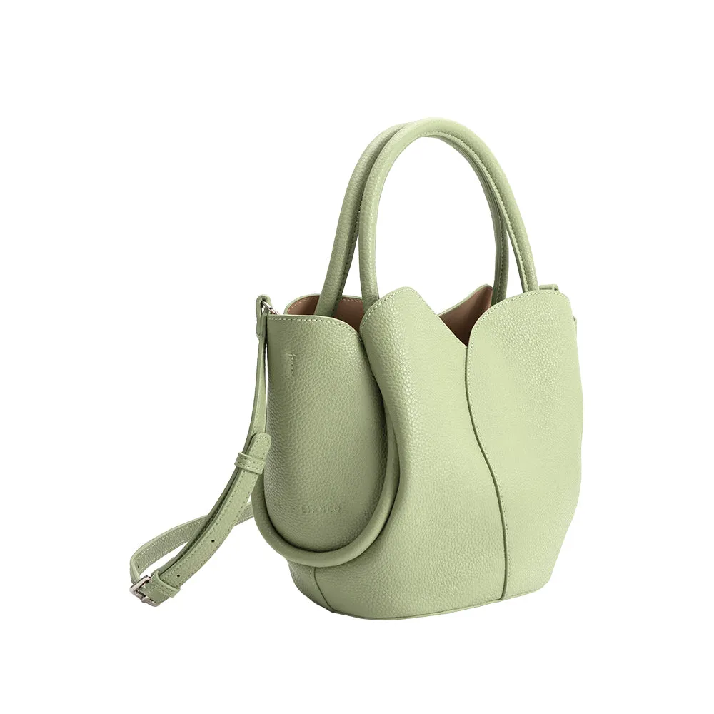 Tulip Sage Recycled Vegan Top Handle Bag sold by Melie Bianco product image thumbnail 2