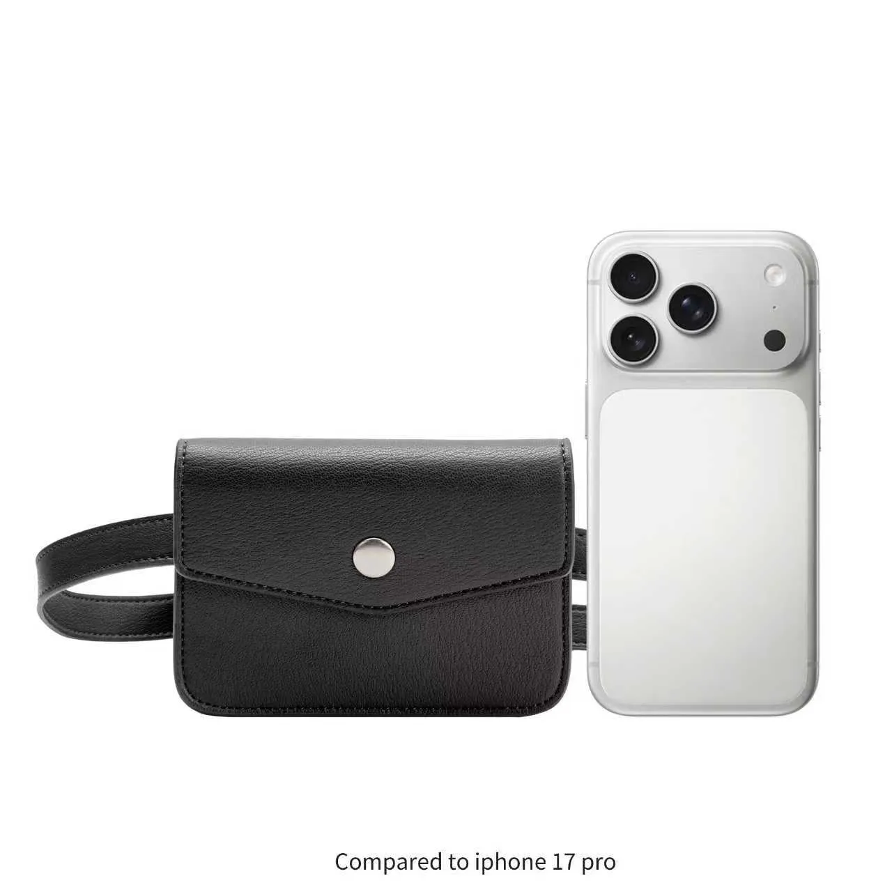 Amberlee Ivory Vegan Leather Belt Bag sold by Melie Bianco product image thumbnail 3
