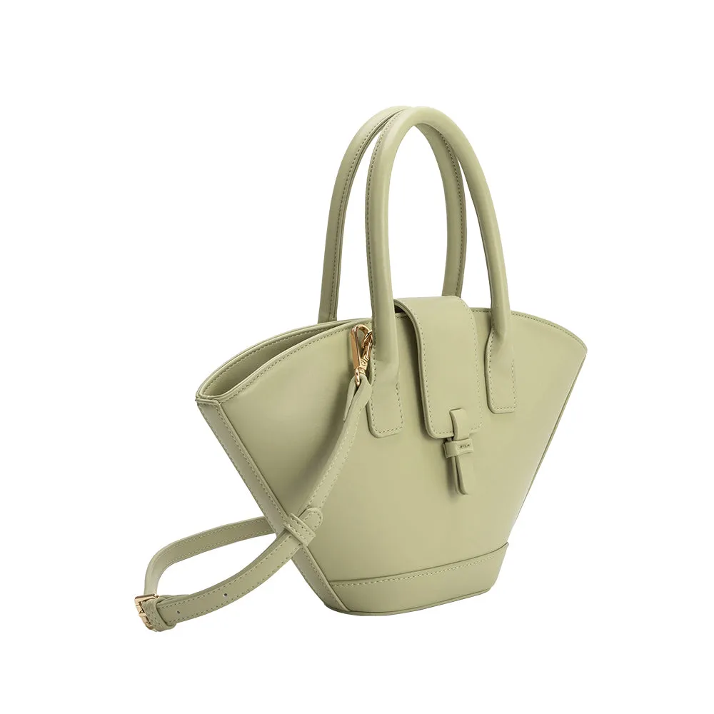 Violet Mint Recycled Vegan Leather Crossbody Bag sold by Melie Bianco product image thumbnail 2