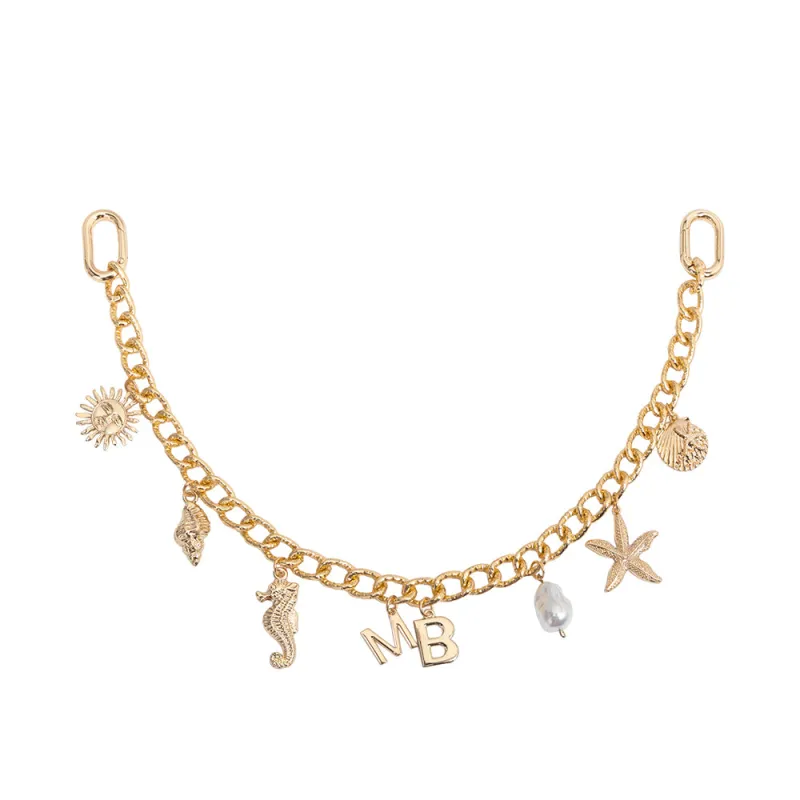 Seaside Chain Bag Charm made by Melie Bianco