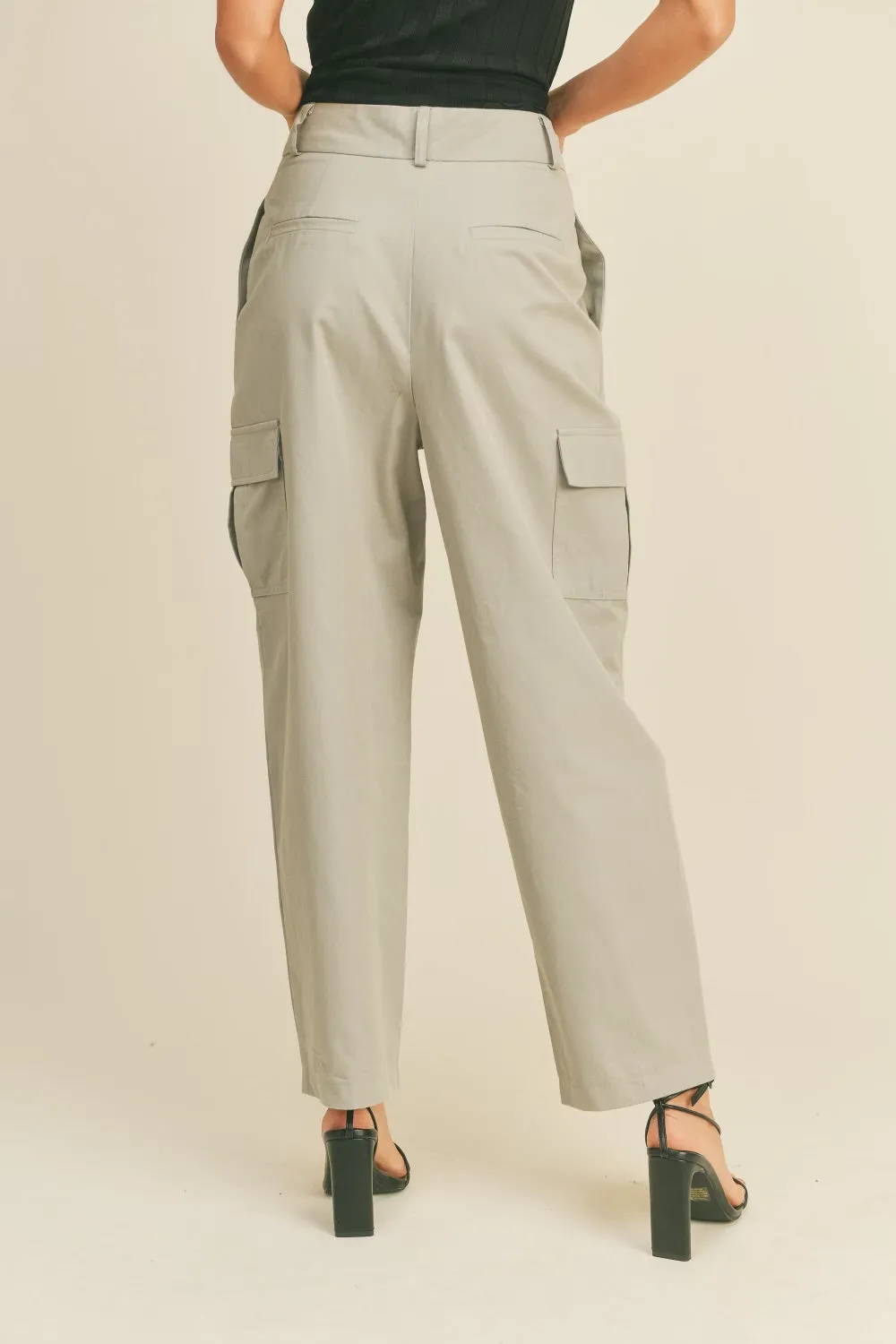 SAMPLE High-Rise Cargo Pants (SMALL) - FINAL SALE sold by Melie Bianco product image thumbnail 2