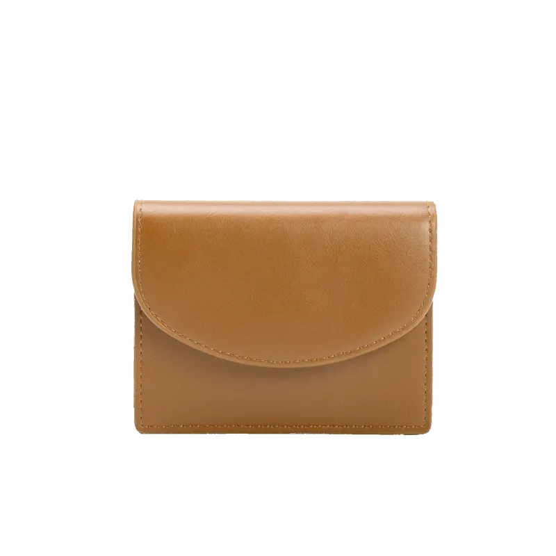 SAMPLE YP9422 Tan Card Case Wallet - FINAL SALE made by Melie Bianco