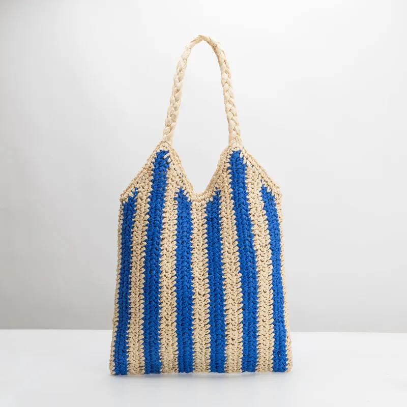 SAMPLE SM6925 Blue Tote Bag - FINAL SALE made by Melie Bianco