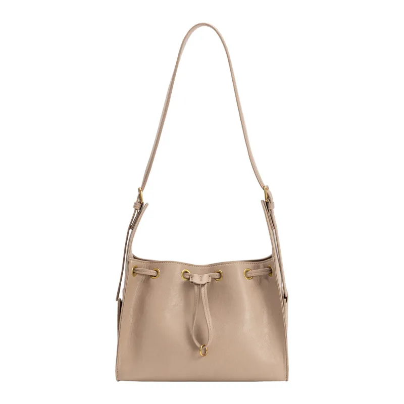 SAMPLE CA2050 Nude Shoulder Bag - FINAL SALE made by Melie Bianco
