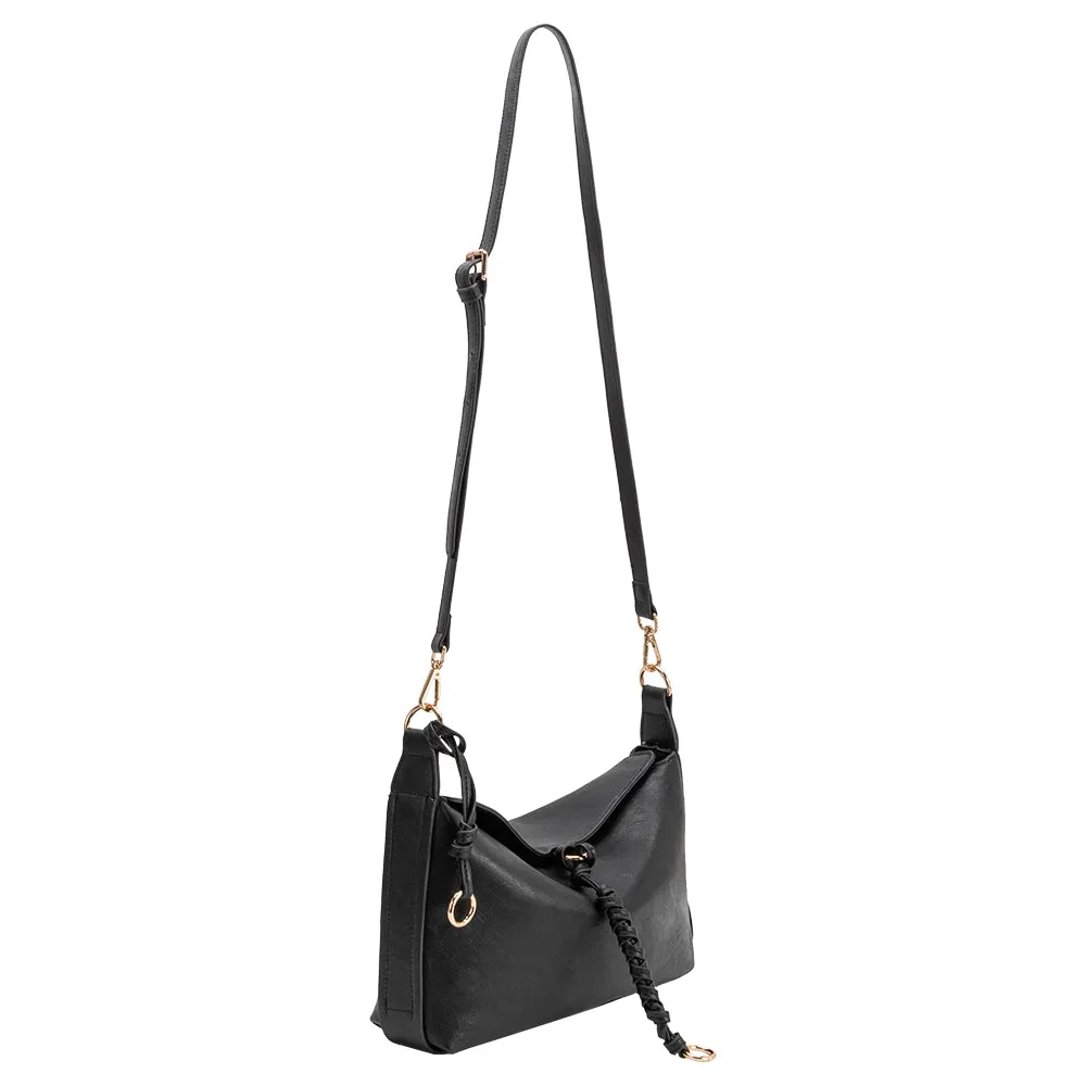 SAMPLE CA2046 Black Crossbody Bag - FINAL SALE sold by Melie Bianco product image thumbnail 2