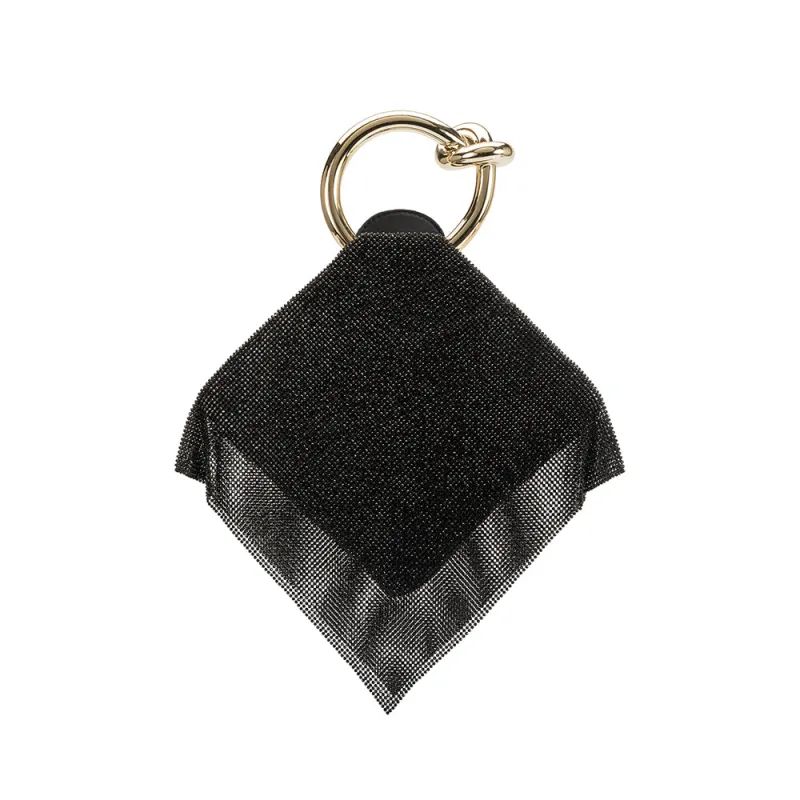 SAMPLE YS8500 Black Top Handle Bag - FINAL SALE made by Melie Bianco