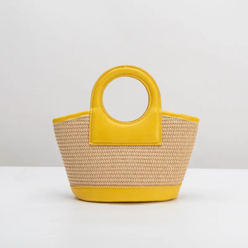 SAMPLE SM5609 Yellow Crossbody Bag - FINAL SALE made by Melie Bianco