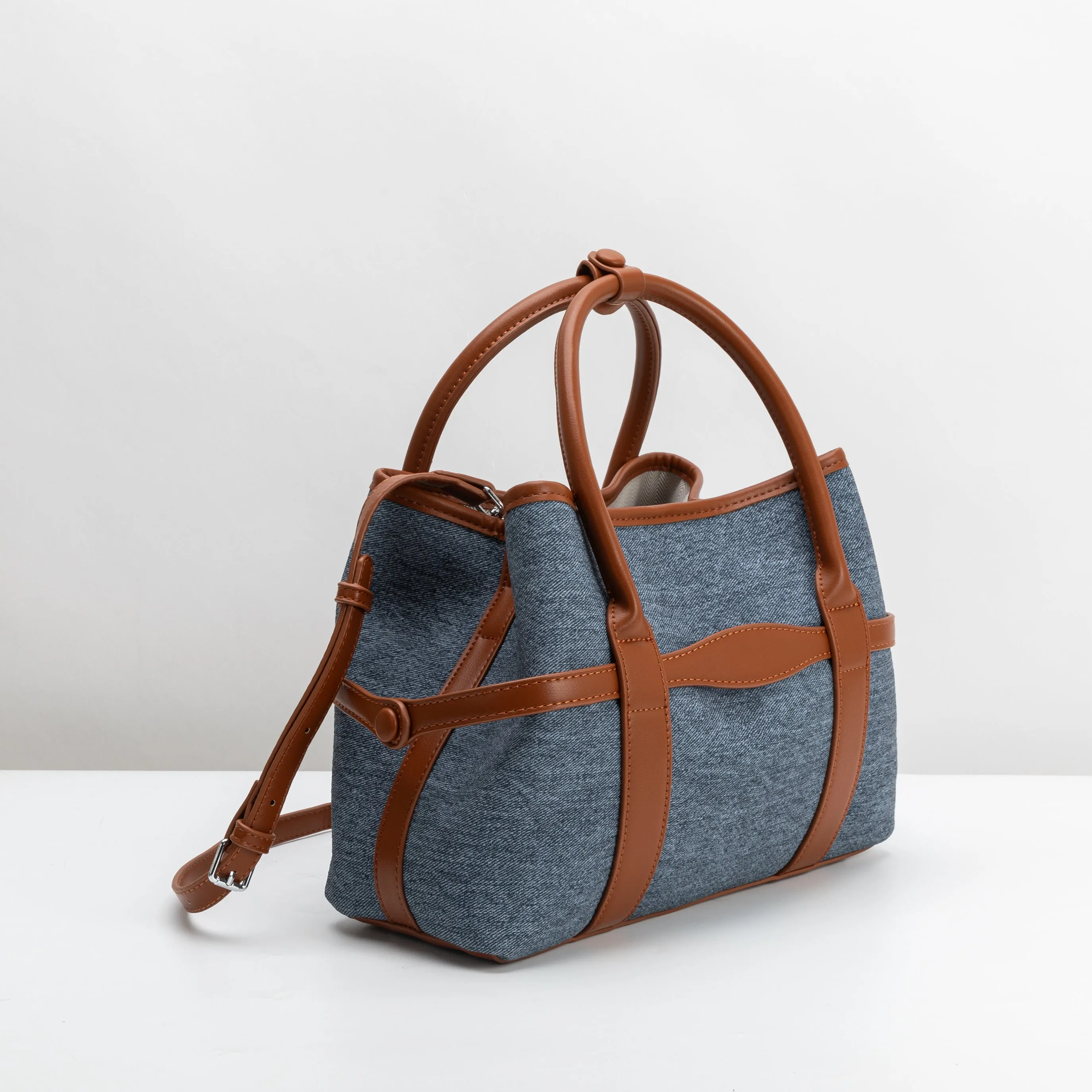SAMPLE SM7277 Saddle Top Handle Bag - FINAL SALE sold by Melie Bianco product image thumbnail 2