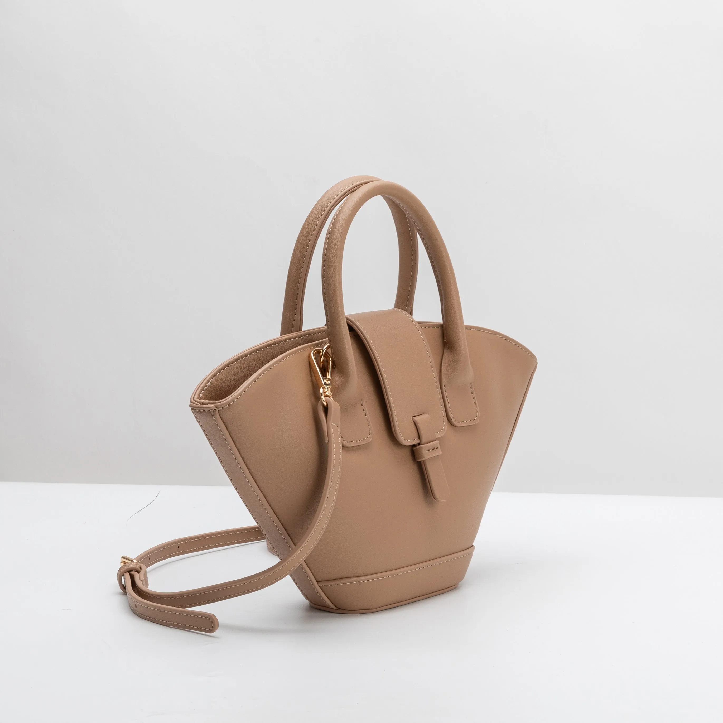 SAMPLE SM5824 Nude Small Crossbody Bag - FINAL SALE sold by Melie Bianco product image thumbnail 2
