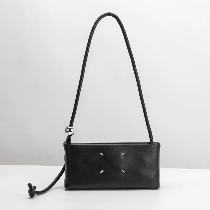SAMPLE SM7026 Black Shoulder Bag - FINAL SALE made by Melie Bianco