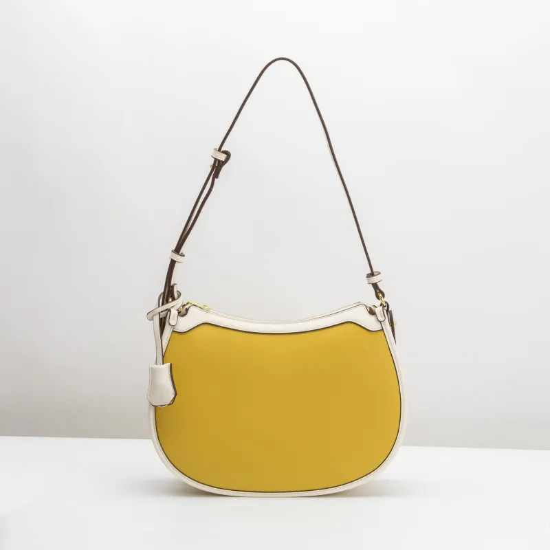 SAMPLE SM6662 Yellow Shoulder Bag - FINAL SALE made by Melie Bianco