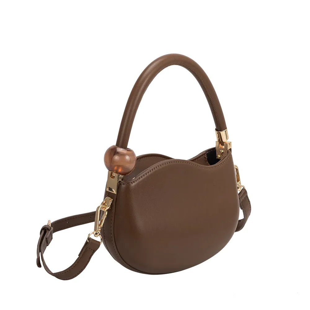 SAMPLE BC3240 Chocolate Crossbody Bag - FINAL SALE sold by Melie Bianco product image thumbnail 2