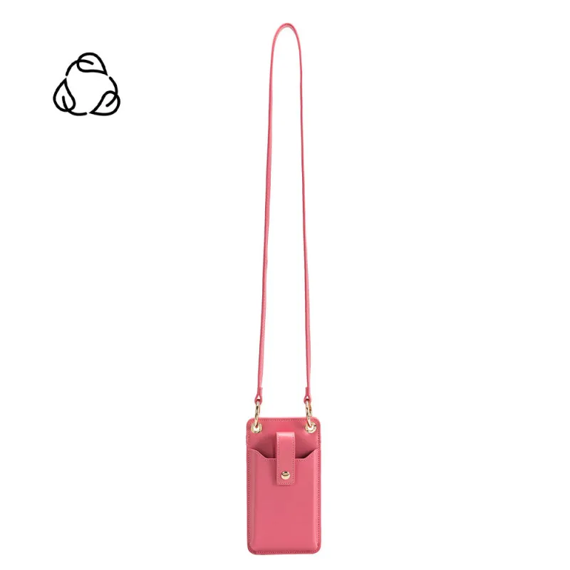 SAMPLE AB9362 Pink Crossbody Wallet - FINAL SALE made by Melie Bianco