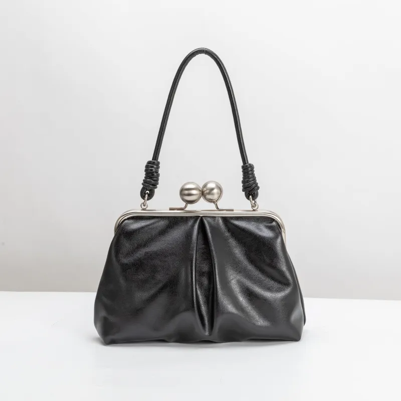 SAMPLE SM7165 Black Small/Medium Crossbody Bag - FINAL SALE made by Melie Bianco