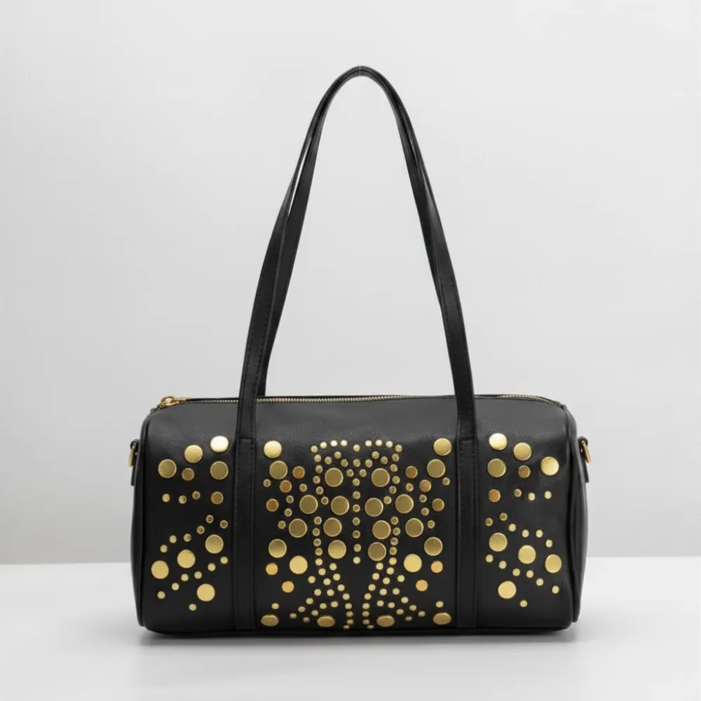 SAMPLE SM4276 Black Small/Medium Shoulder Bag - FINAL SALE sold by Melie Bianco