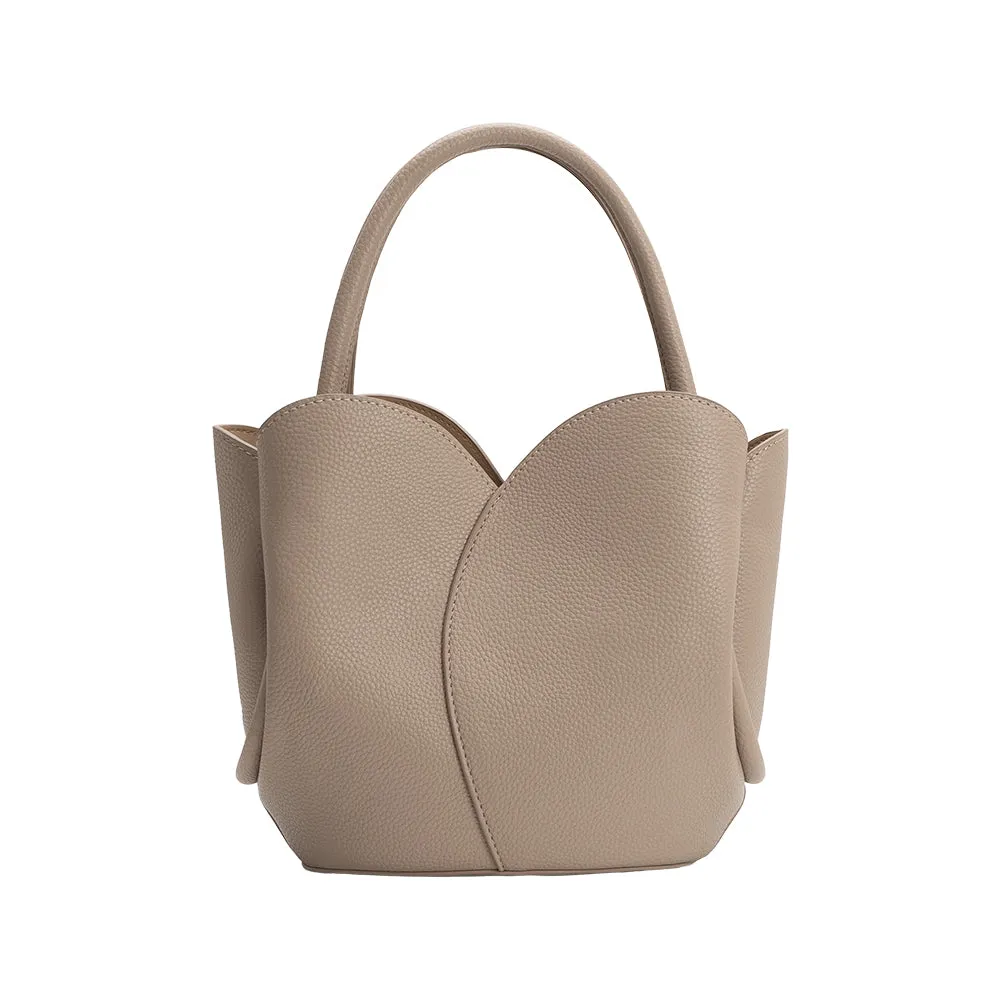 Tulip Mushroom Recycled Vegan Top Handle Bag sold by Melie Bianco product image thumbnail 3