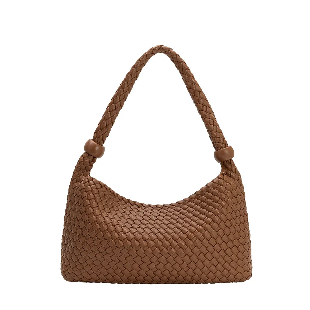 Quinn Saddle Recycled Vegan Leather Shoulder Bag sold by Melie Bianco product image thumbnail 3