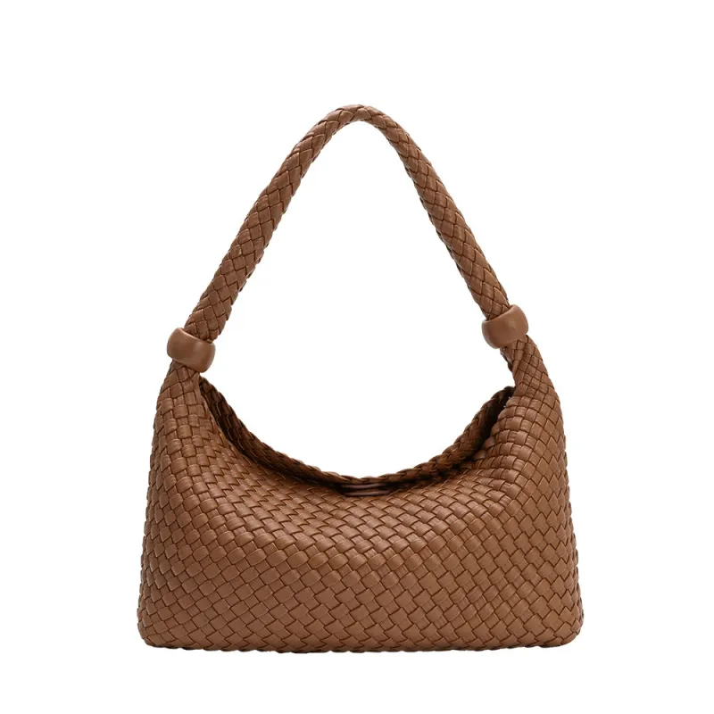 Quinn Saddle Recycled Vegan Leather Shoulder Bag made by Melie Bianco