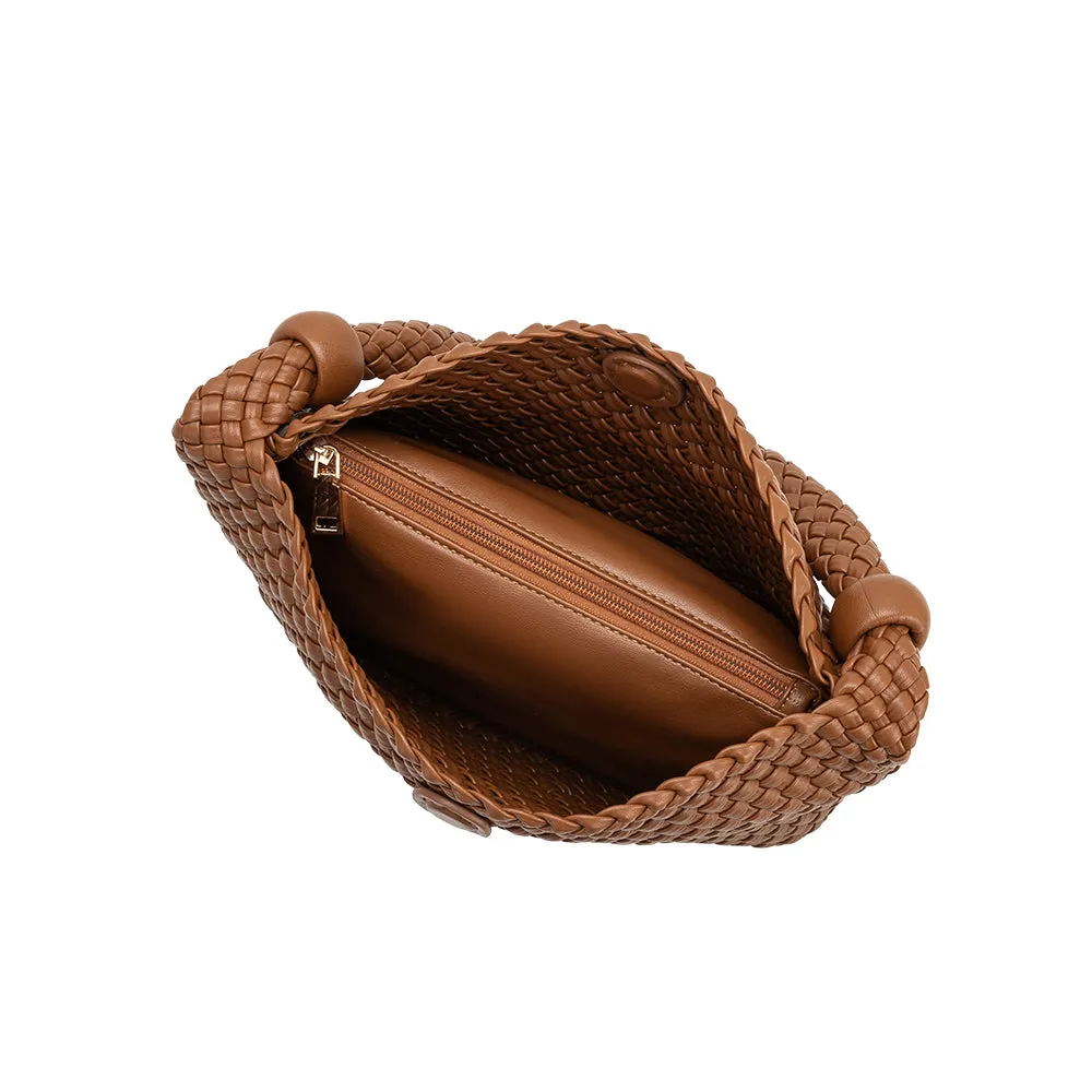 Quinn Saddle Recycled Vegan Leather Shoulder Bag sold by Melie Bianco product image thumbnail 5