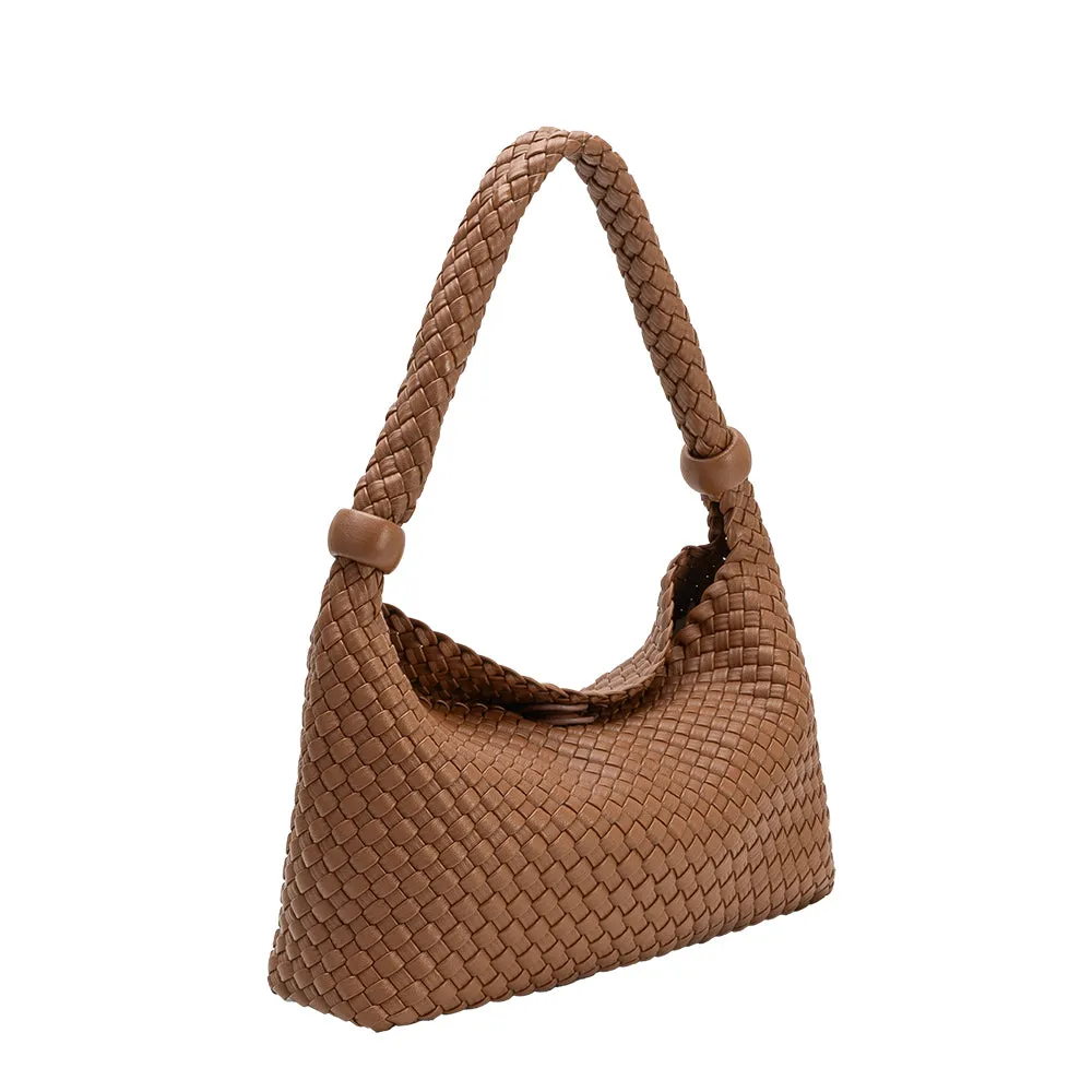Quinn Saddle Recycled Vegan Leather Shoulder Bag sold by Melie Bianco product image thumbnail 2