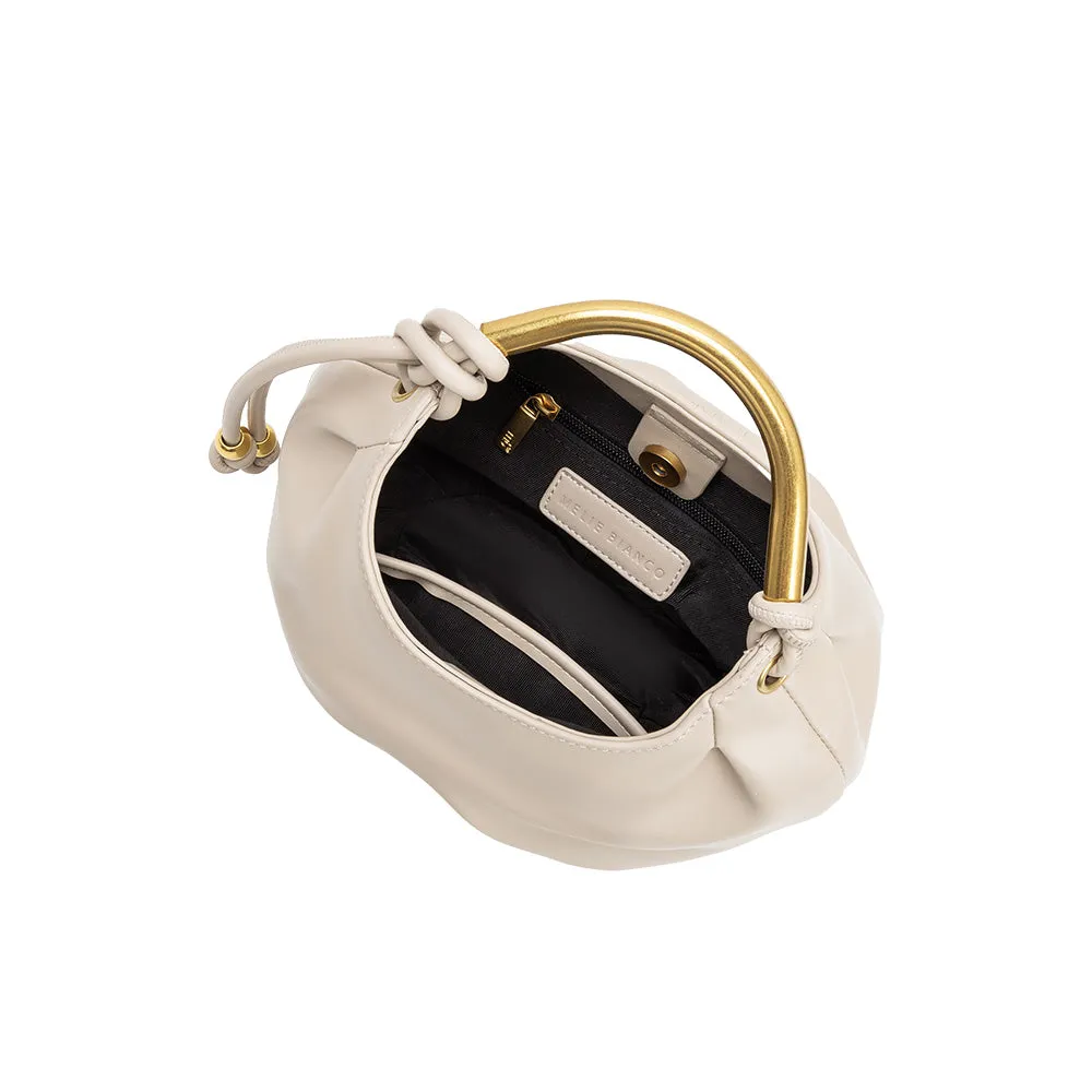 Dottie Mushroom Recycled Vegan Leather Top Handle Bag sold by Melie Bianco product image thumbnail 4