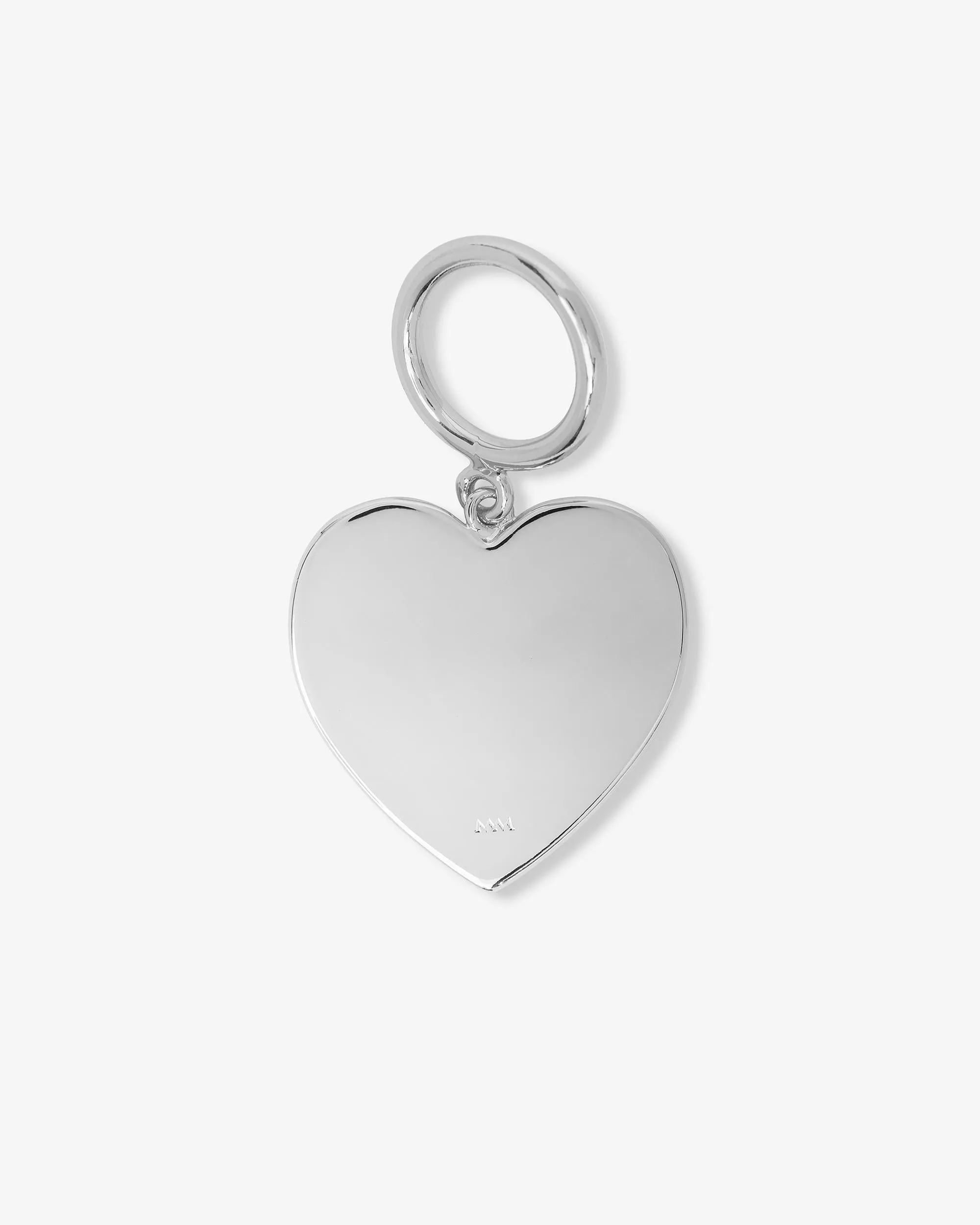 XL Heart Engravable Dog Tag - Silver sold by Melinda Maria product image thumbnail 2