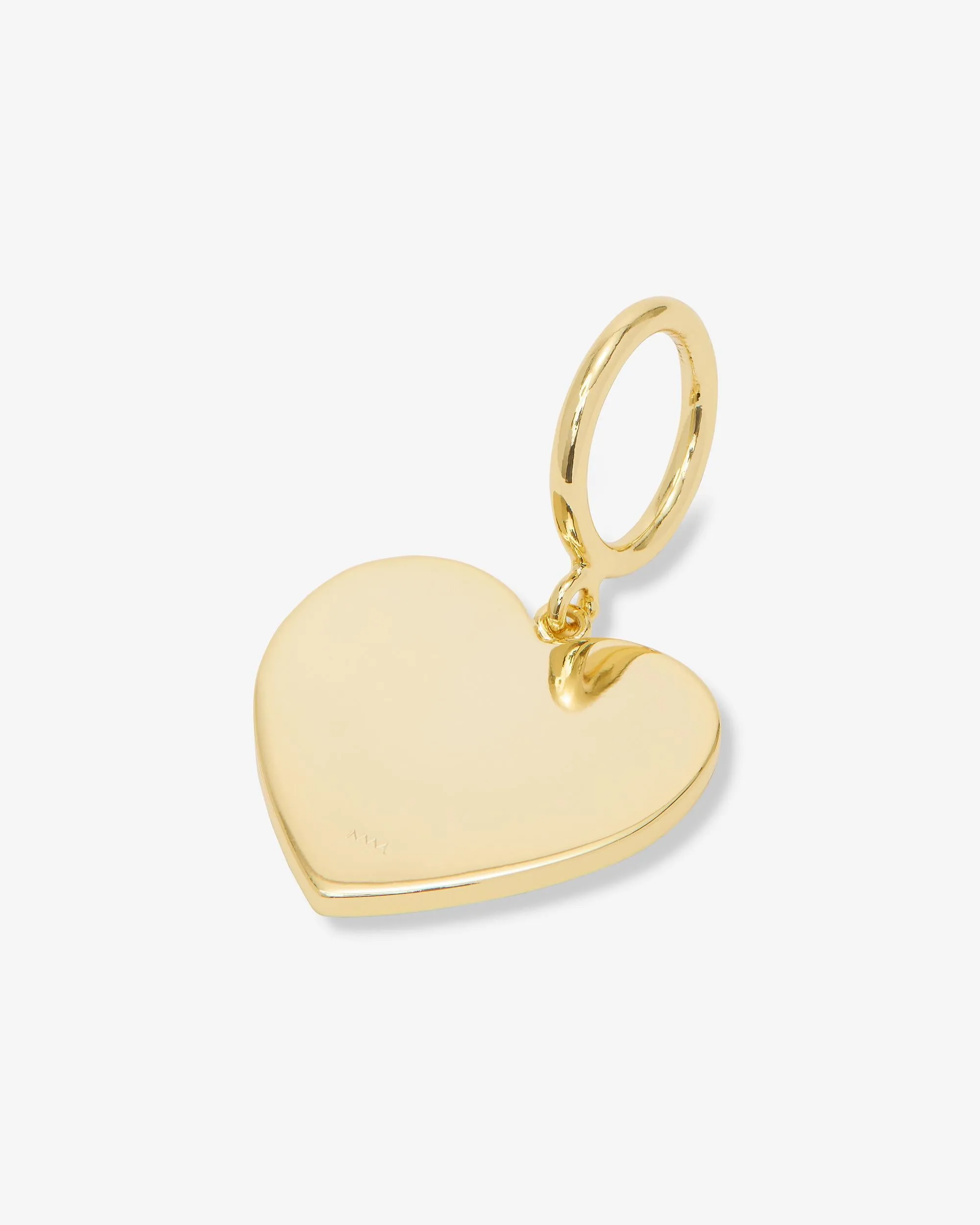 XL Heart Engravable Dog Tag - Gold sold by Melinda Maria product image thumbnail 4