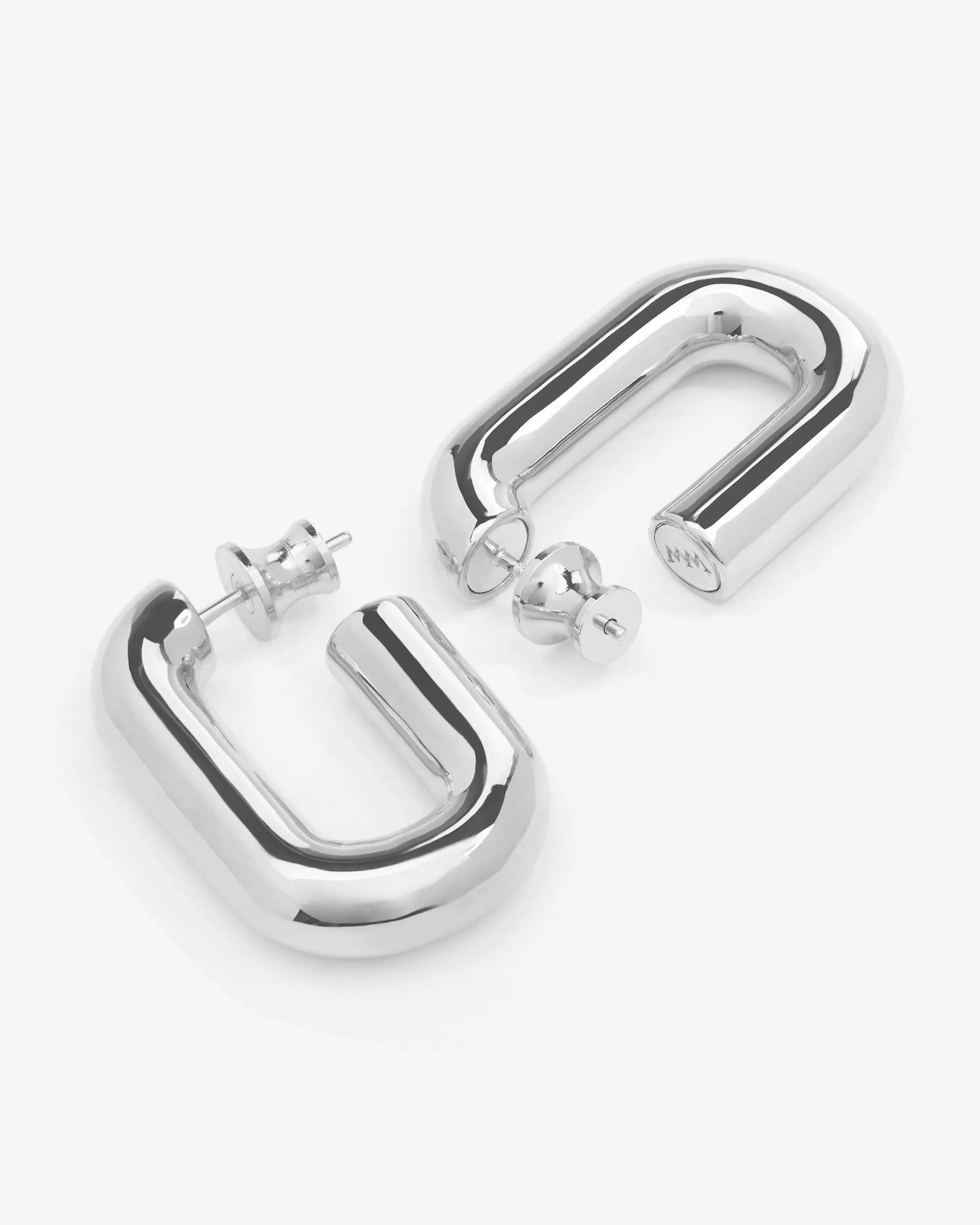 Frankie Chain Huggies - Silver sold by Melinda Maria product image thumbnail 3