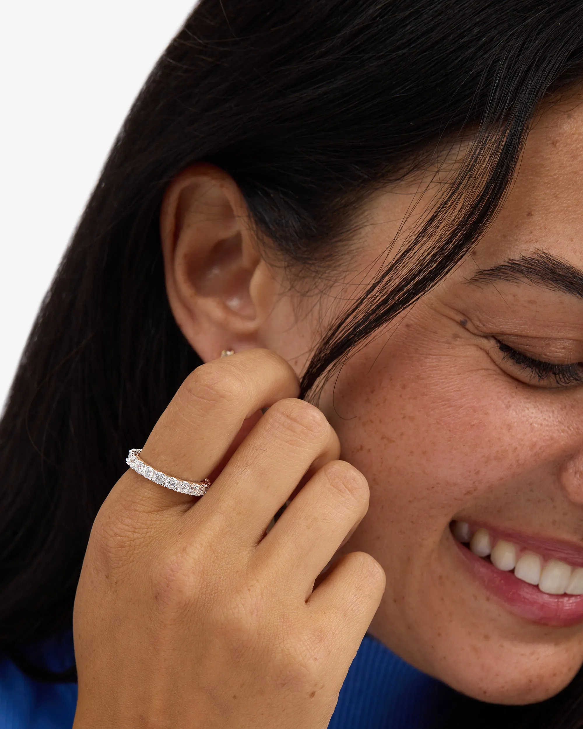 Heiress Ring - Silver|White Diamondettes sold by Melinda Maria product image thumbnail 2