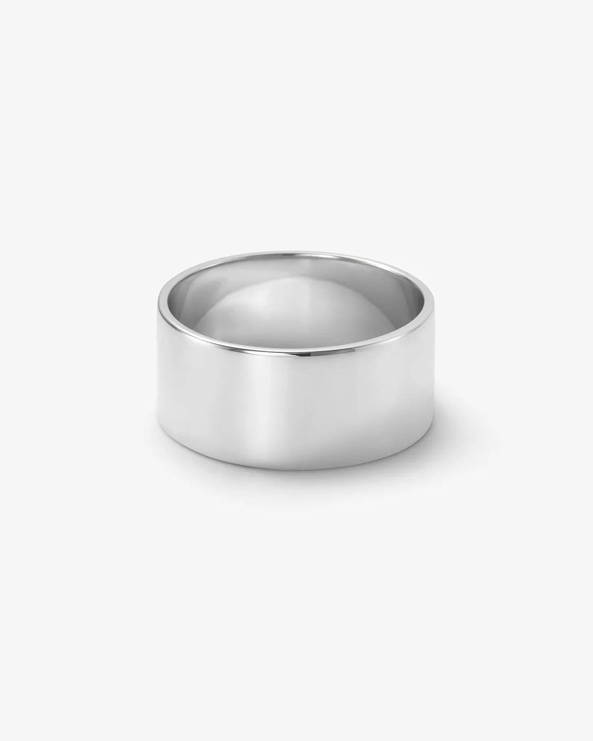 Atlas Thick Band Ring - Silver sold by Melinda Maria