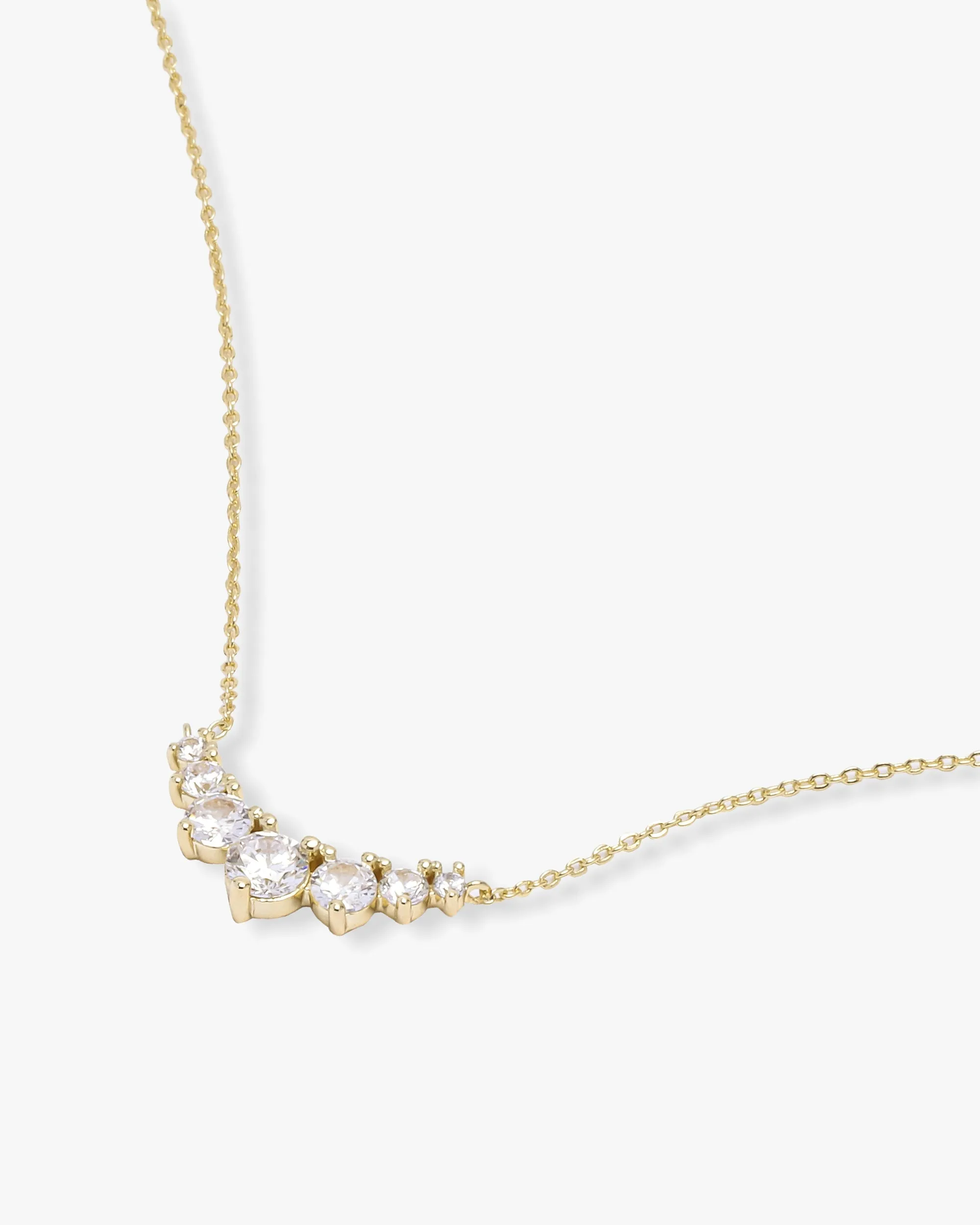 Not Your Basic Multi Stone Pendant Necklace - Gold sold by Melinda Maria product image thumbnail 3