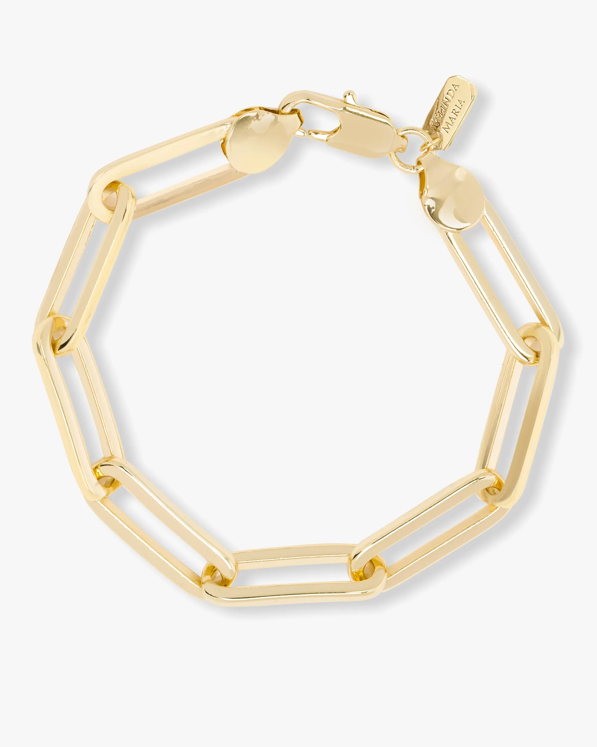 Carrie Chain Link Bracelet - Gold sold by Melinda Maria