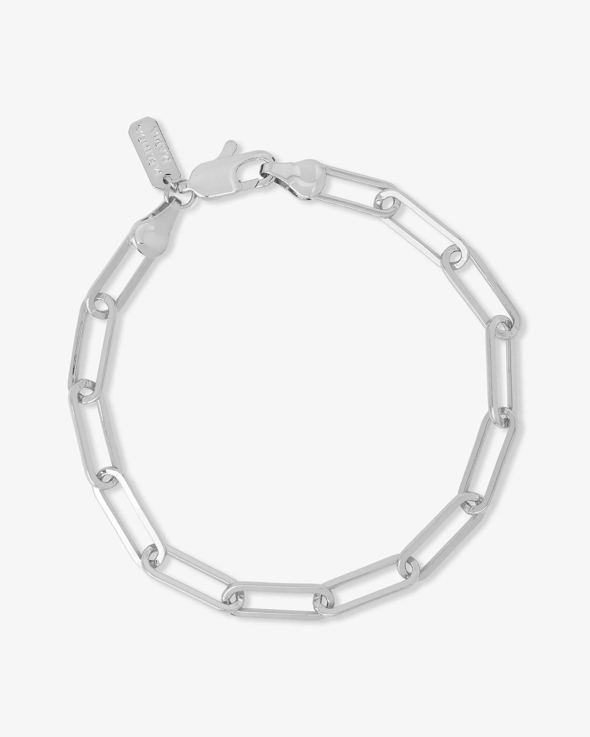 Samantha Chain Link Bracelet - Silver sold by Melinda Maria product image thumbnail 5