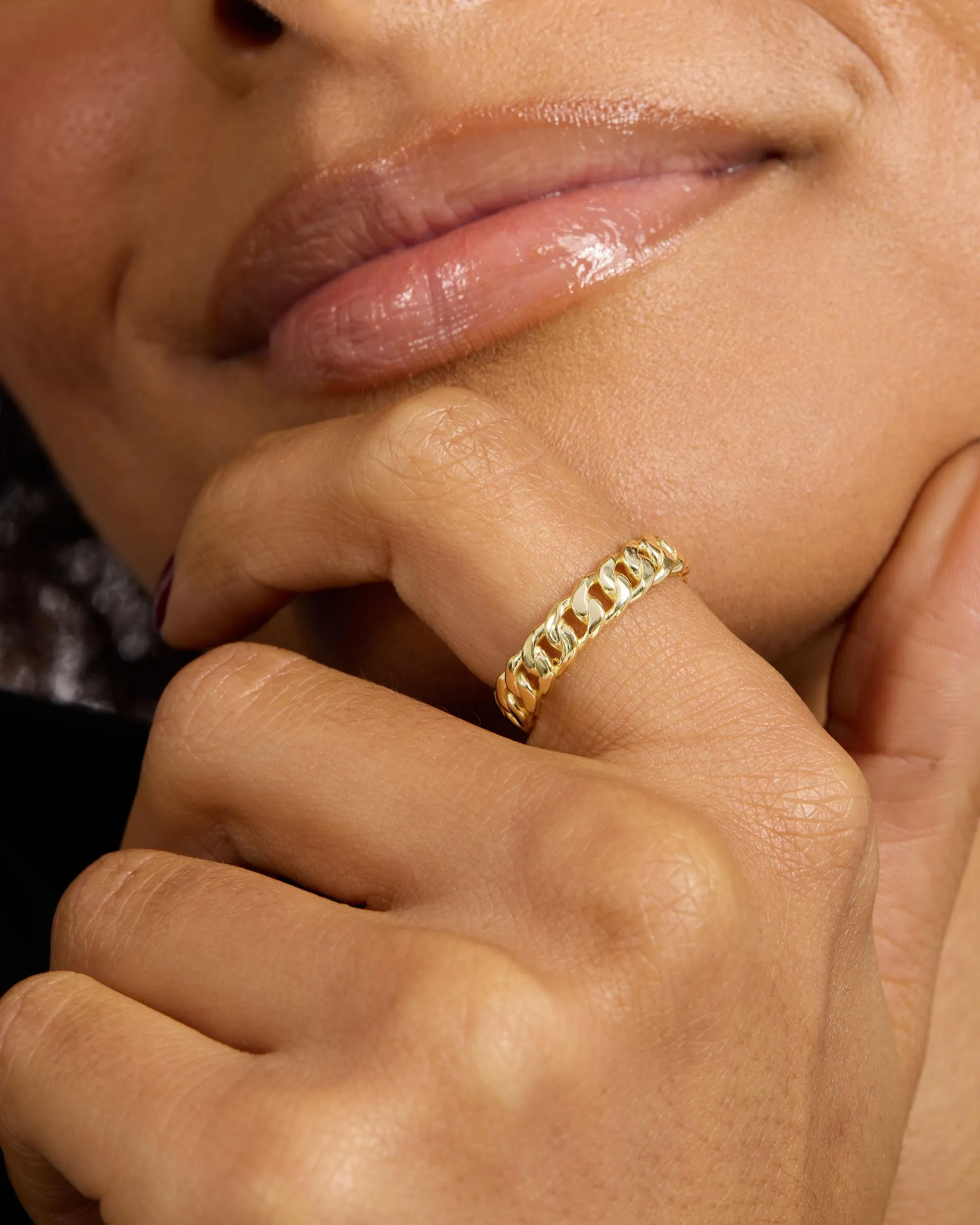 Julian 5mm Ring - Gold sold by Melinda Maria product image thumbnail 2