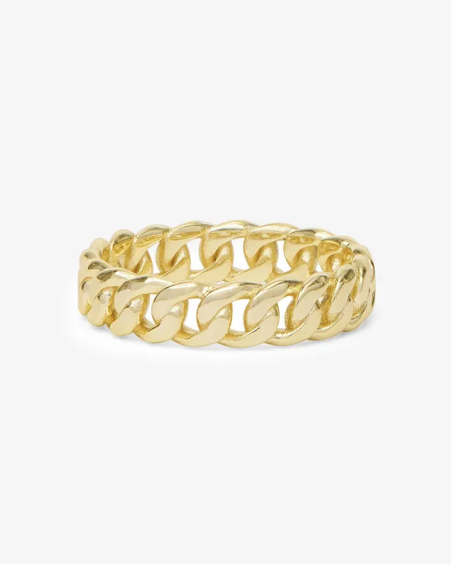 Julian 5mm Ring - Gold made by Melinda Maria