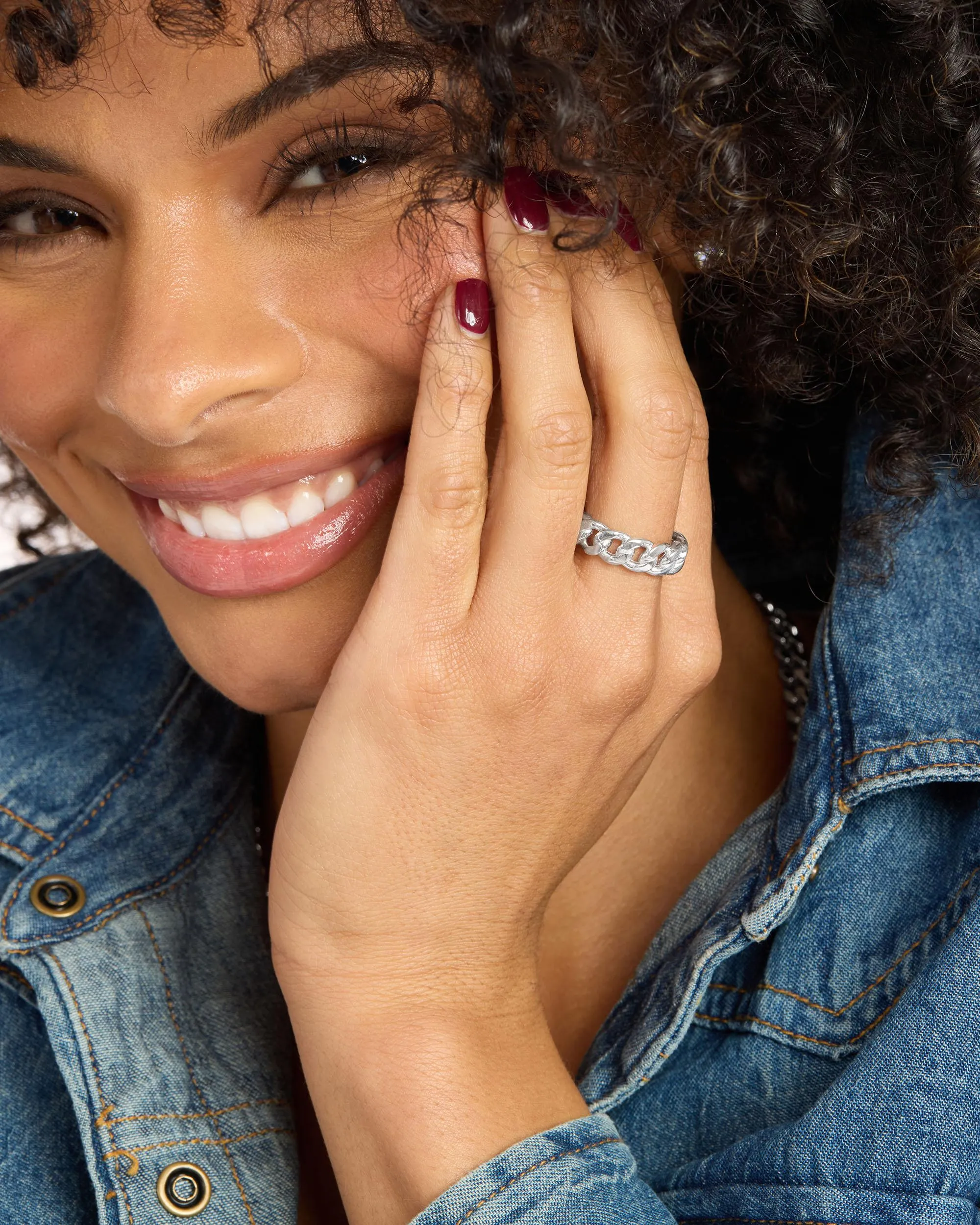 Julian 6.8mm Ring - Silver sold by Melinda Maria product image thumbnail 2