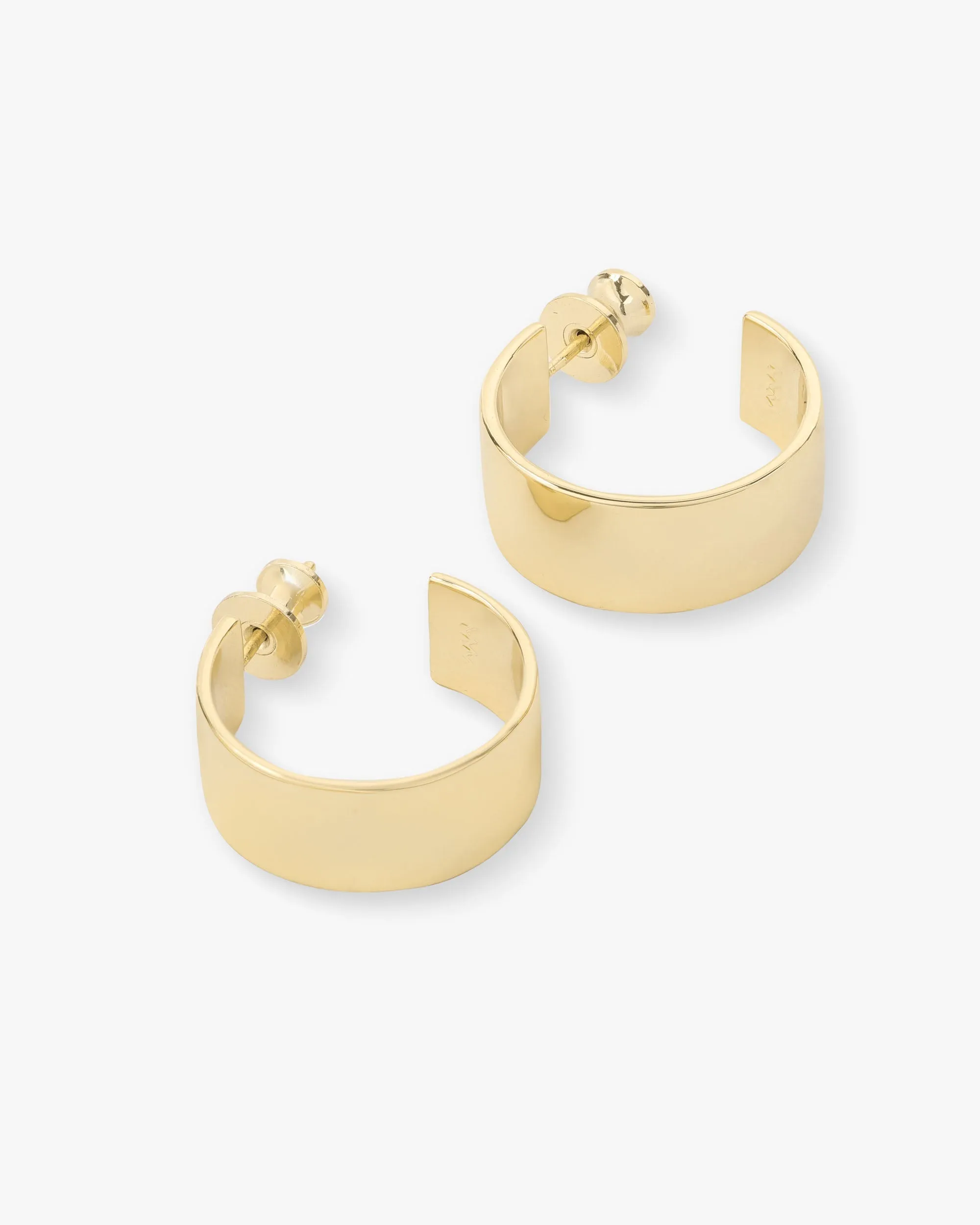 Atlas Hoops .75" - Gold sold by Melinda Maria product image thumbnail 3