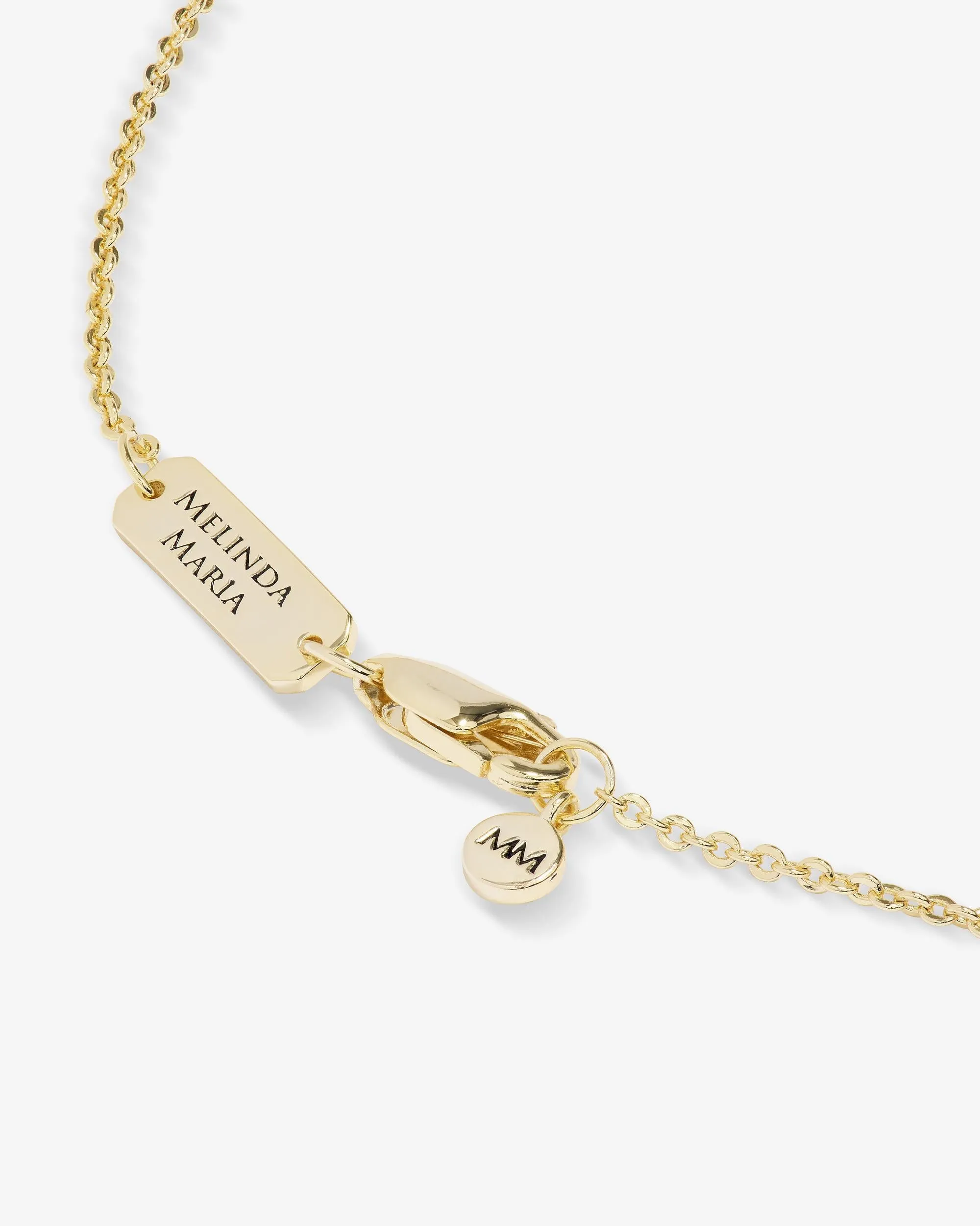 Rose Evil Eye Necklace - Gold|Pink Sapphire sold by Melinda Maria product image thumbnail 5