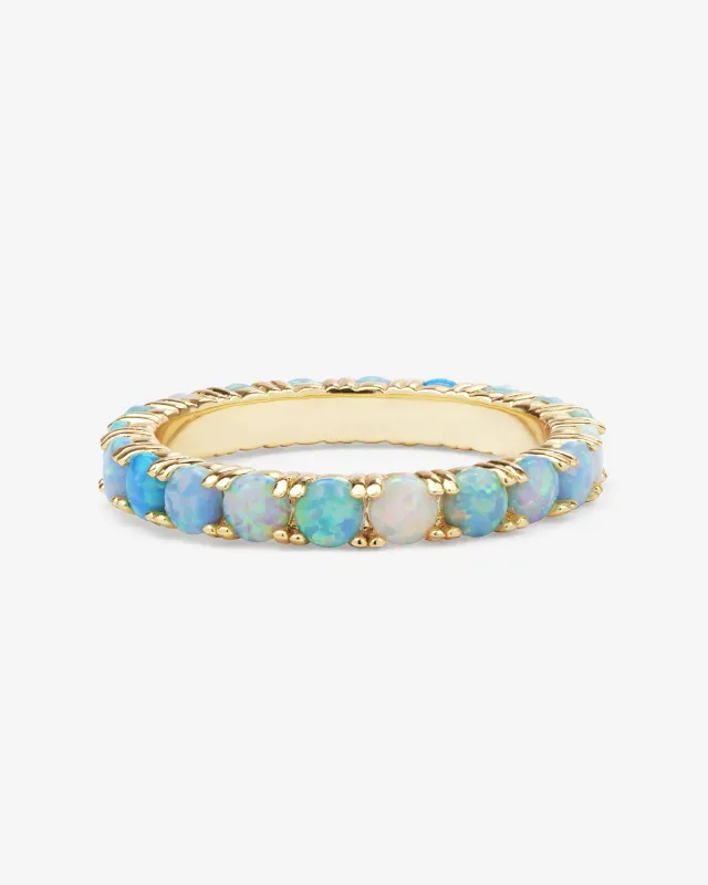 Heiress Ombré Ring - Gold|Blue Opal Ombré made by Melinda Maria