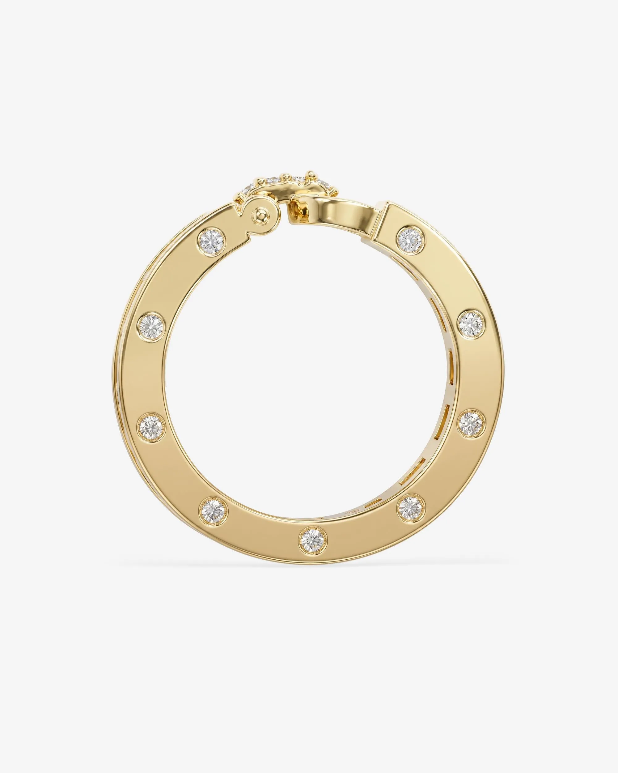 Ashley Melrose Ring - Gold|White Diamondettes sold by Melinda Maria product image thumbnail 5